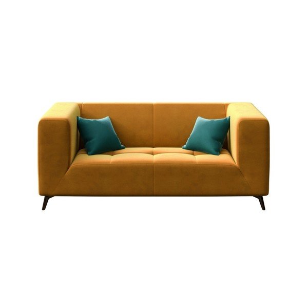 Geltona sofa MESONICA Toro, 187 cm