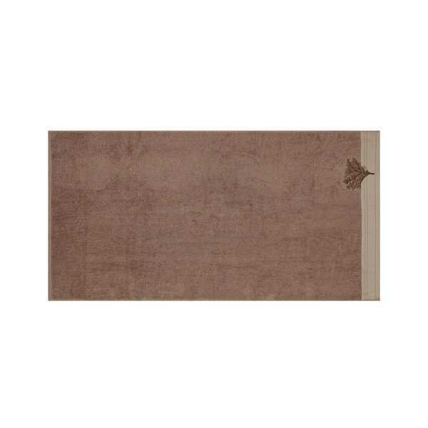 2 rudų medvilninių rankšluosčių rinkinys Infinity, 70 x 140 cm-image-1