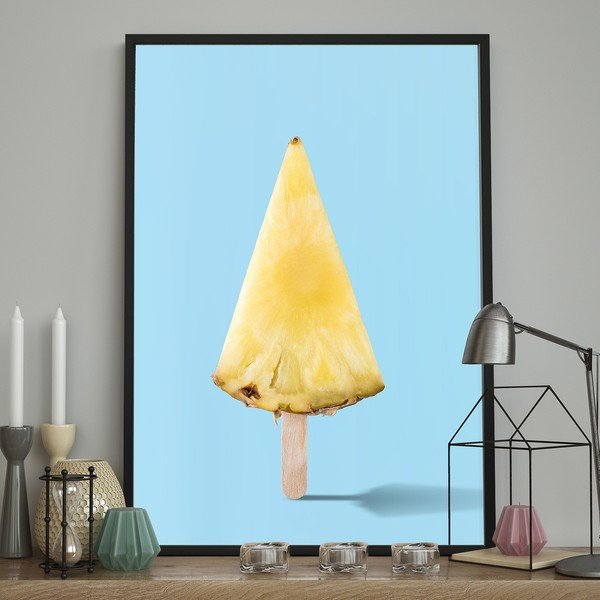 Sieninis plakatas rėmeliuose POPSICLE, 50 x 70 cm-image-2