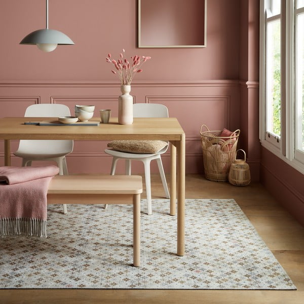 Kilimas kreminės spalvos 200x290 cm Abstract Diamond – Flair Rugs-image-1