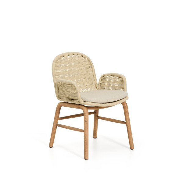 Smėlio spalvos sodo kėdė Alipa – Kave Home-image-4