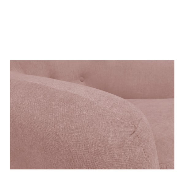 Šviesiai rožinė sofa Cosmopolitan design London, 192 cm-image-4