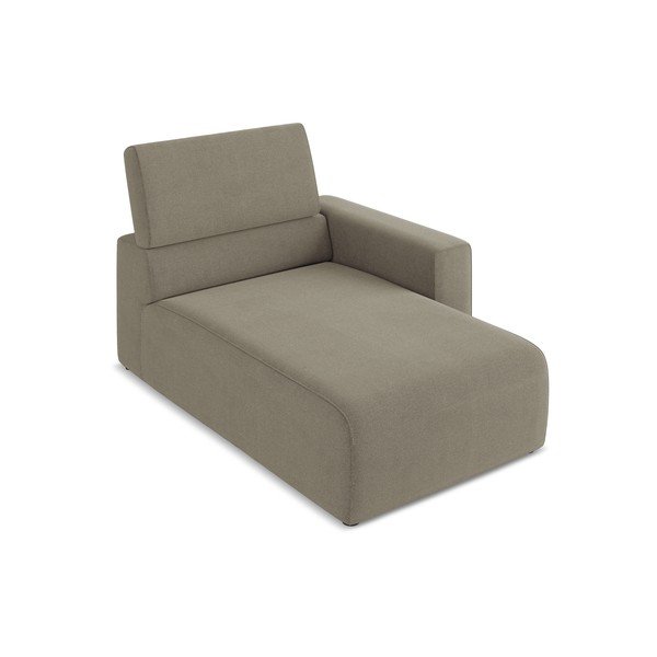 Šviesiai rudos spalvos modulinė sofos dalis (su dešiniuoju kampu) Kalea – Makamii-image-1