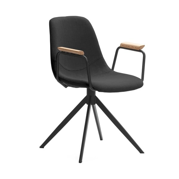Valgomojo kėdės juodos spalvos 2 vnt. Tali – Marckeric