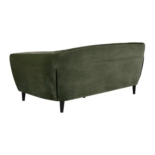 Žalios spalvos aksominė sofa Actona Ria, 191 cm-image-2