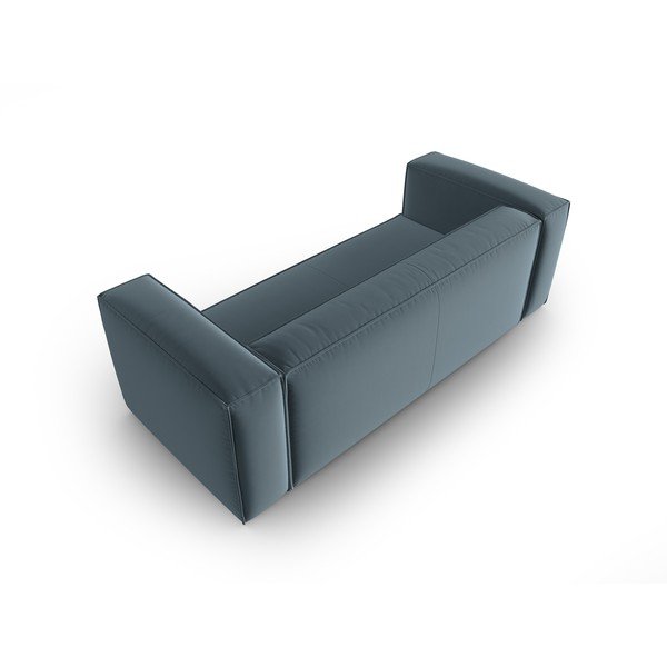 Iš velveto sofa mėlynos spalvos 200 cm Mackay – Cosmopolitan Design-image-3