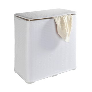 Baltas sulankstomas skalbinių krepšys Wenko Wanda, 65 l