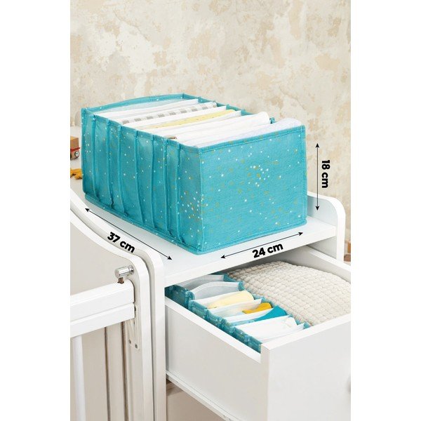 Medžiaginė vaikiška saugojimo dėžė - Mioli Decor-image-2