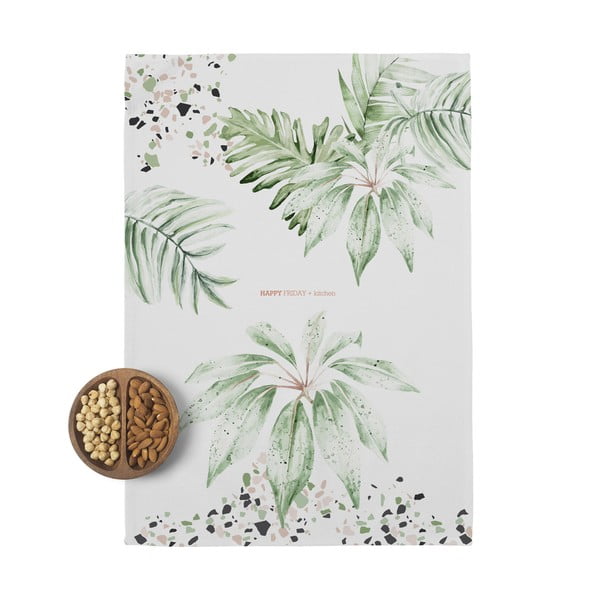 2 medvilninių virtuvinių rankšluosčių rinkinys Happy Friday Basic Delicate, 70 x 50 cm-image-3