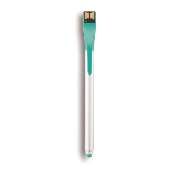 Rašiklis su USB kaupikliu Point 4GB, žalias