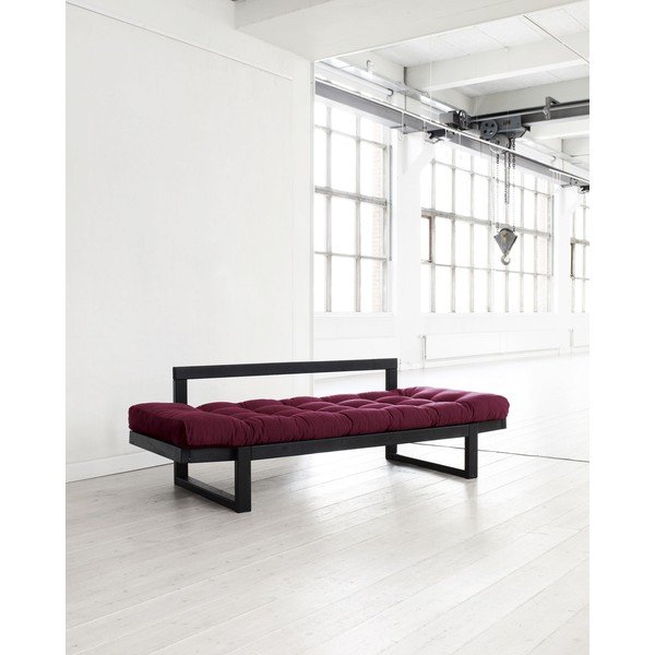 Sofa "Karup Edge" juoda/bordeaux-image-4