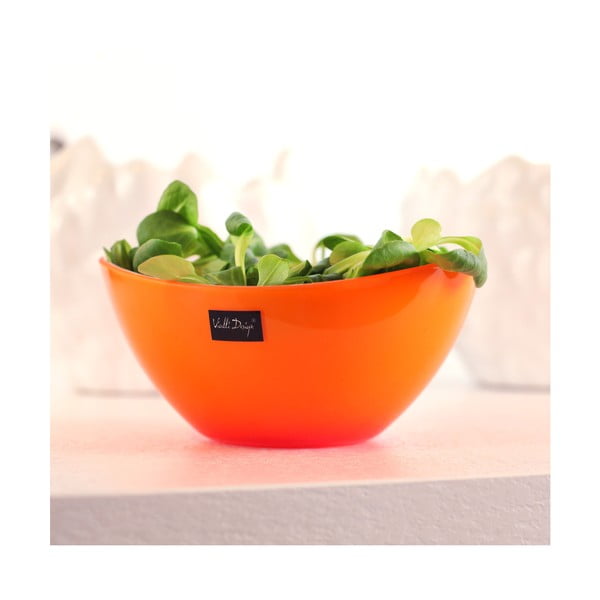 Oranžinė salotinė "Vialli Design", 16 cm-image-1