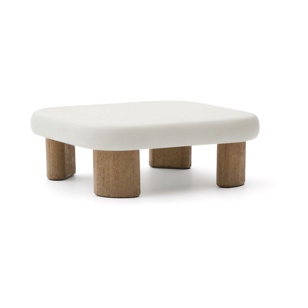 Sodo kavos staliukas su betoniniu stalviršiu 80x80 cm Labra – Kave Home