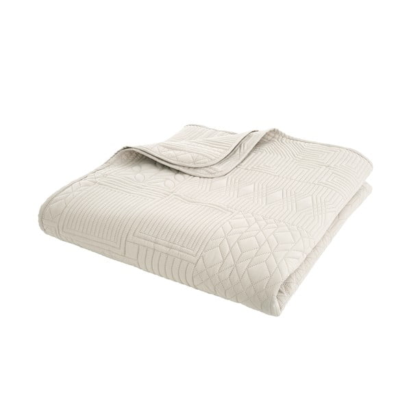 Smėlio spalvos dygsniuota lovatiesė 220x230 cm Folkstone Geo – Catherine Lansfield