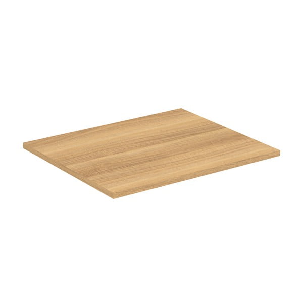 Vonios kambario stalviršis natūralios spalvos iš ąžuolo 60x51 cm i.Life B – Ideal Standard-image-1