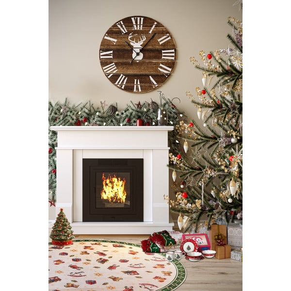 Apvalios formos kilimas žalios spalvos su Kalėdų motyvu ø 150 cm Green Christmas – Villeroy&Boch-image-2