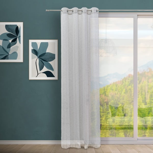 Pilkos spalvos užuolaida 140x260 cm Lula – Casa Selección-image-1