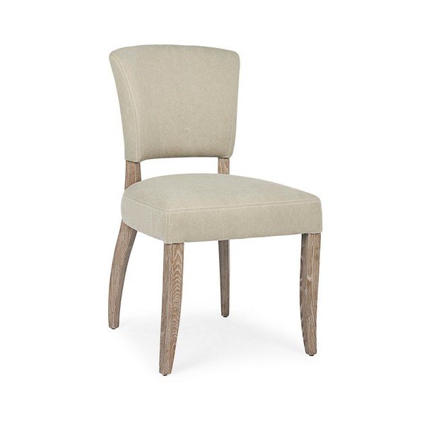 Smėlio spalvos iš audinio valgomojo kėdė Maratriz – Bizzotto