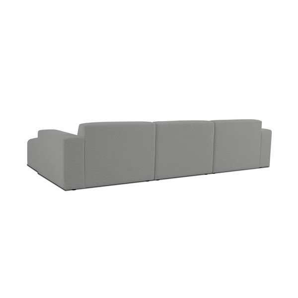 Iš boucle kampinė sofa pilkos spalvos (su dešiniuoju kampu) Roxy – Scandic-image-2