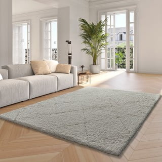 Kilimas baltos spalvos 60x120 cm Atesa – Universal