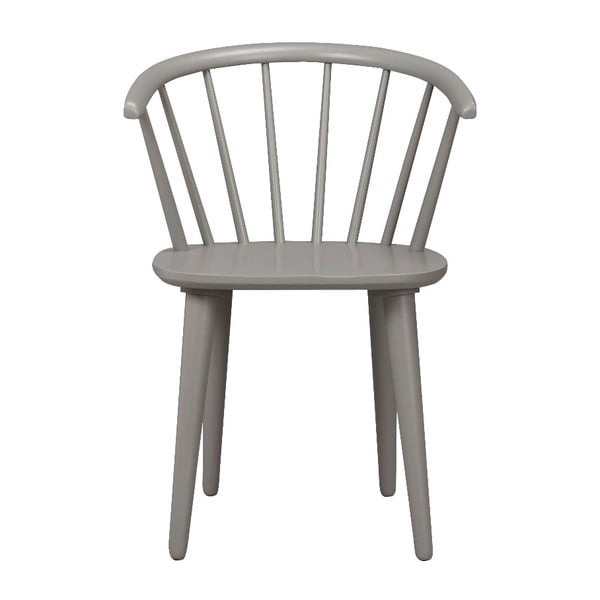 Šviesiai pilka valgomojo kėdė iš kaučiuko medienos Rowico Carmen-image-2