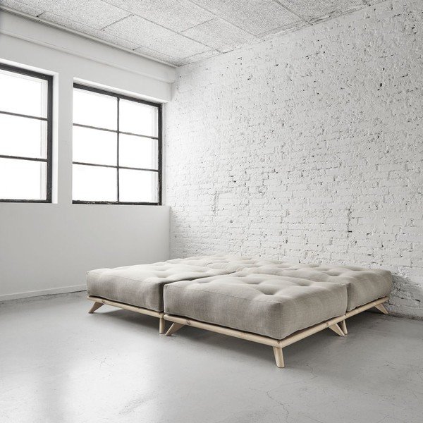 Sofa "Senza Natural/Light Grey-image-2