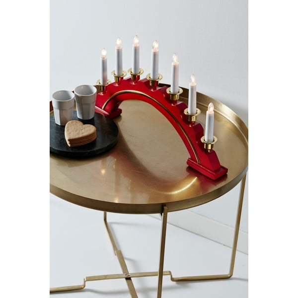 Šviečianti dekoracija raudonos spalvos/auksinės spalvos su Kalėdų motyvu Celine – Markslöjd-image-1