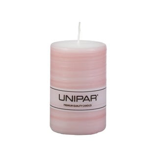 Rožinė žvakė Unipar Finelines, degimo laikas 18 val