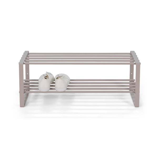 Taupe spalvos iš metalo spintelė batams 70x29x27 cm Rex – Spinder Design-image-2