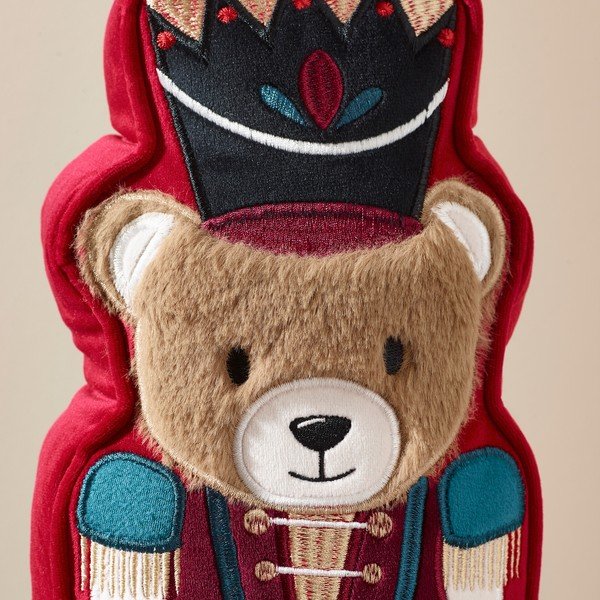 Dekoratyvinė pagalvėlė su Kalėdų motyvu 20x30 cm Christmas Nutcracker Bear – Catherine Lansfield-image-2
