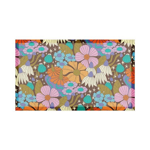 Iš perdirbto plastiko grindų kilimėlis 40x70 cm Elizabeth Olwen  – Artsy Doormats