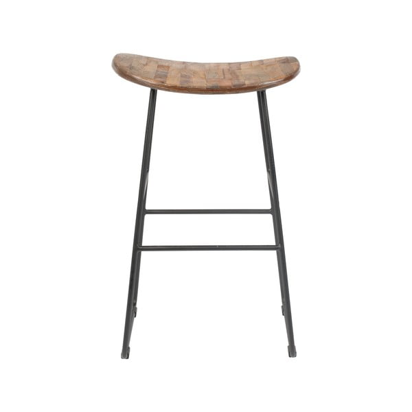 Natūralios spalvos baro taburetė 2 vnt. (sėdynės aukštis 62 cm) Tangle – White Label-image-3