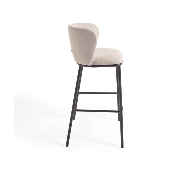 Smėlio spalvos baro kėdė, 102 cm Ciselia - Kave Home-image-2