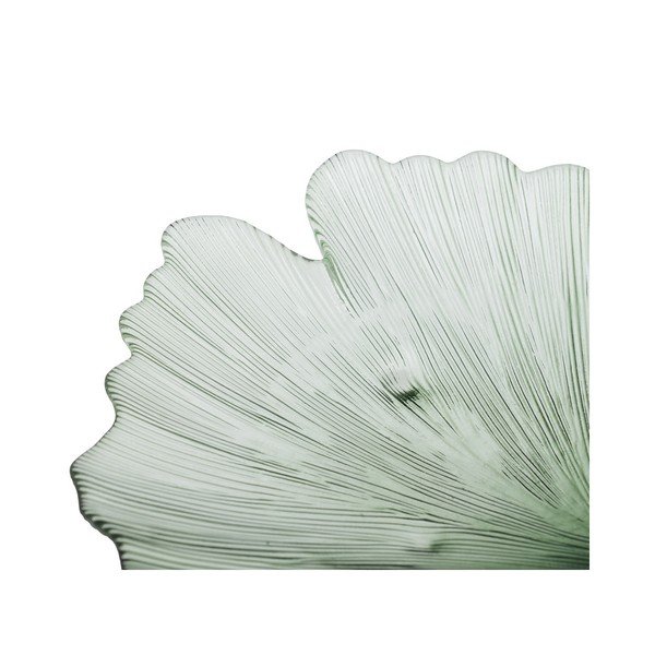 Iš stiklo dekoratyvinis padėklas 31x33 cm Gingko – Ixia-image-3