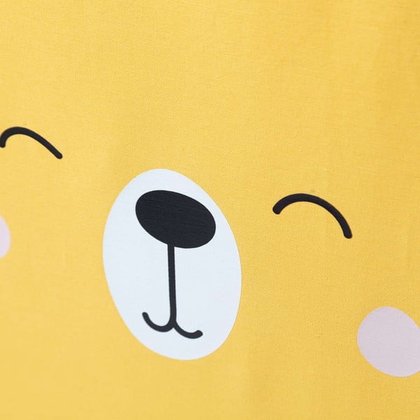 Geltonas kūdikių pufas Rainbow Bear - Yellow Tipi-image-1