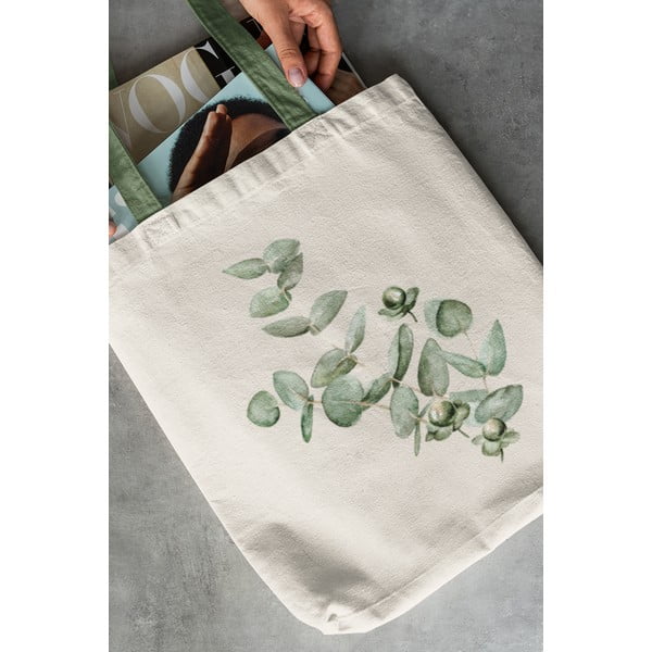 Smėlio spalvos tekstilinė rankinė Kate Louise-image-1