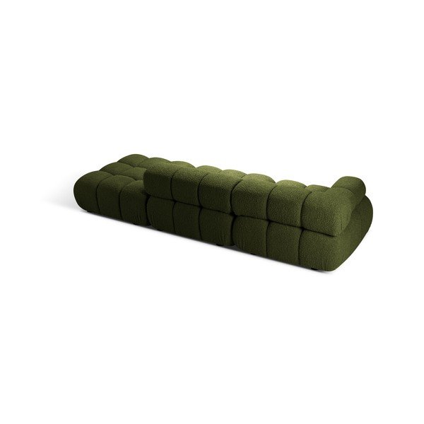 Iš boucle sofa žalios spalvos 288 cm Bellis – Micadoni -image-4
