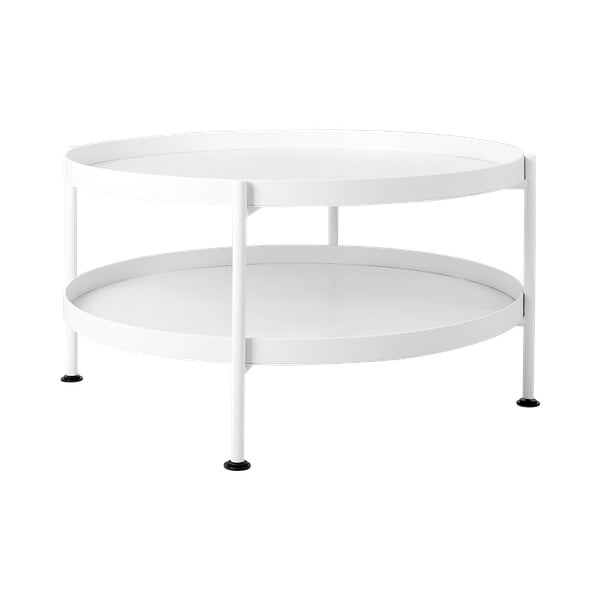 Baltas kavos staliukas Custom Form Hanna, ⌀ 60 cm