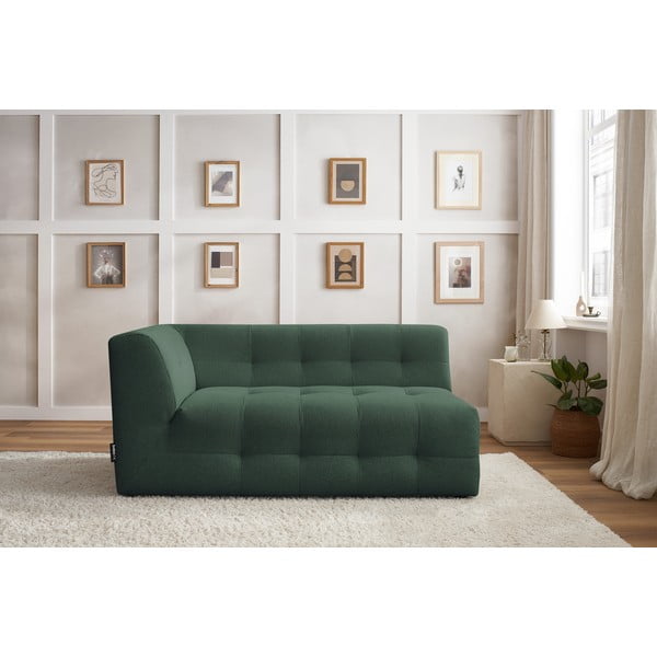 Tamsiai žalias sofos modulis (kairiajame kampe) Kleber - Bobochic Paris-image-1