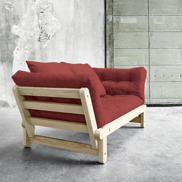 Sofa-lova "Karup Beat Natural/Passion Red-image-2