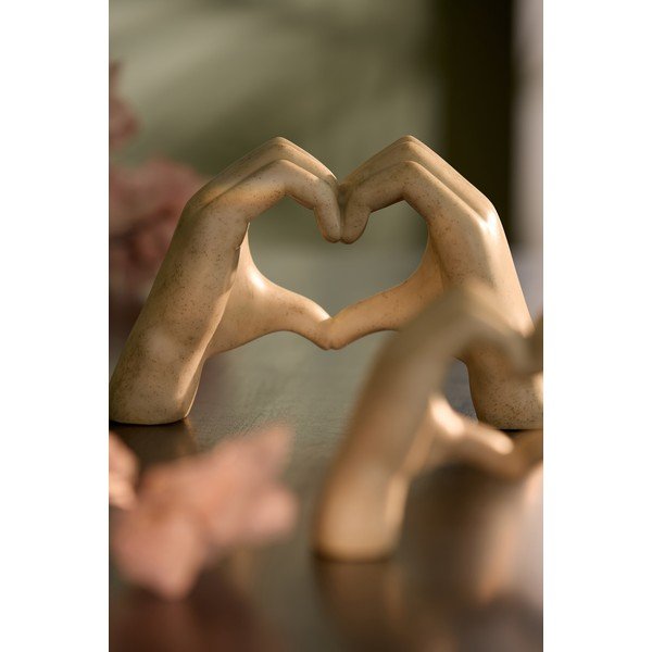 Iš polirezino statulėlė (aukštis 15 cm) Hands – Light & Living-image-1