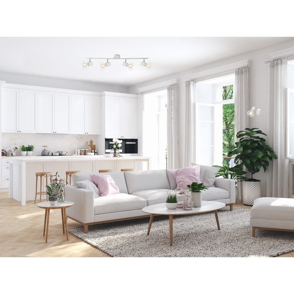 Taškinis šviestuvas baltos spalvos 8x60 cm Ran – Fischer & Honsel-image-3