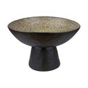 Juodos spalvos/smėlio spalvos iš akmens masės dubuo ø 31,5 cm By Hand  – Mette Ditmer Denmark