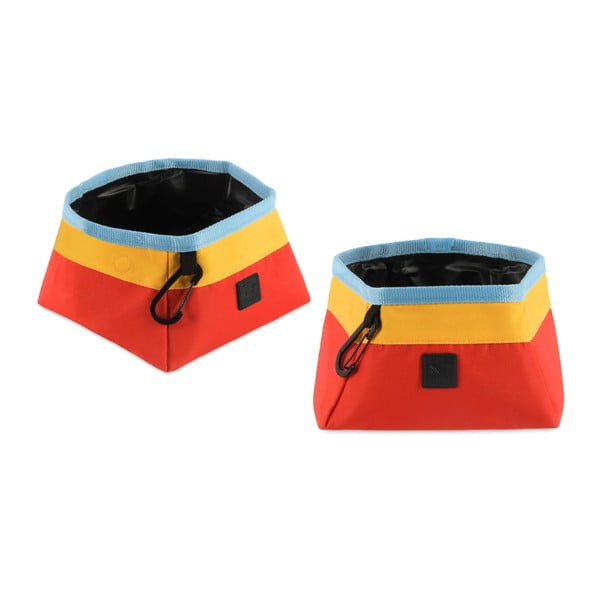 Tekstilinis sulankstomas kelioninis dubenėlis ø 18 cm Sunrise - P.L.A.Y.-image-3