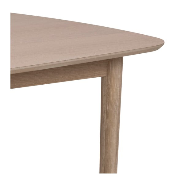 Sulankstomas valgomojo stalas su ąžuolo stalviršiu 210x100 cm Aston - Actona-image-4