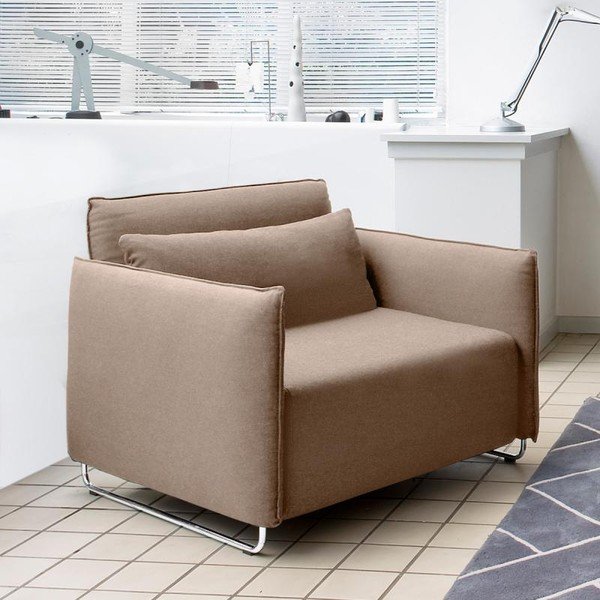 Kreminės spalvos krėslas Softline Cord-image-1