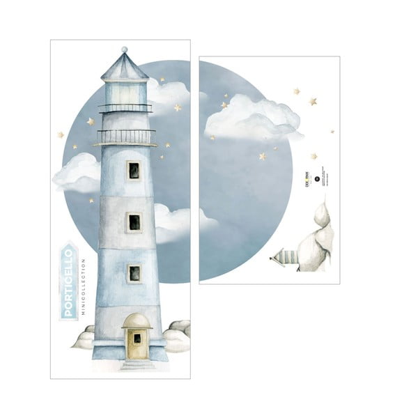 Švyturio formos sieninis lipdukas Dekornik, 77 x 100 cm-image-1