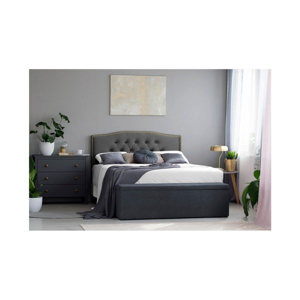 Sidabriškai pilkos spalvos galvūgalis Mazzini Sofos Cloves, 140 x 120 cm-image-2