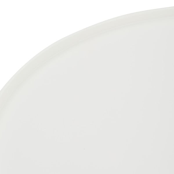 Baltas žurnalinis staliukas su bukmedžio medienos kojomis Furnhouse Opus, Ø 90 cm-image-3