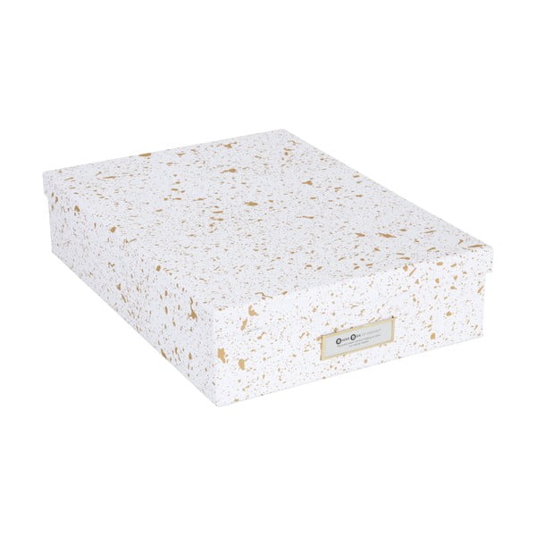 Aukso-baltos spalvos dėžutė Bigso Box of Sweden Oskar